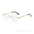 Male Wear Nice Shape Metal Material Good Looking Optical Frame